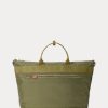 Grüne Ralph Lauren Utility Messenger Bags aus Nylon-Canvas für Herren Grüne Ralph Lauren Utility Messenger Bags aus Nylon-Canvas für Herren