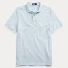 Hellblaue Poloshirts von Ralph Lauren RL Origin für Herren