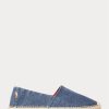 Hellblaue Herren-Freizeitschuhe Ralph Lauren Cevio Washed Canvas Hellblaue Herren-Freizeitschuhe Ralph Lauren Cevio Washed Canvas