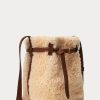 Honig/Creme Damen Ralph Lauren Shearling Mini Bellport Bucket Bags Honig/Creme Damen Ralph Lauren Shearling Mini Bellport Bucket Bags