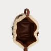 Honig/Creme Damen Ralph Lauren Shearling Mini Bellport Bucket Bags Honig/Creme Damen Ralph Lauren Shearling Mini Bellport Bucket Bags