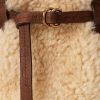 Honig/Creme Damen Ralph Lauren Shearling Mini Bellport Bucket Bags Honig/Creme Damen Ralph Lauren Shearling Mini Bellport Bucket Bags