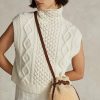 Honig/Creme Damen Ralph Lauren Shearling Mini Bellport Bucket Bags Honig/Creme Damen Ralph Lauren Shearling Mini Bellport Bucket Bags