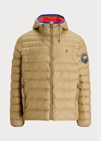 Khaki Ralph Lauren Packbare wasserabweisende Jacken für Herren