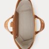 Khaki Ralph Lauren Welington Tote Bags aus Kalbswildleder für Herren Khaki Ralph Lauren Welington Tote Bags aus Kalbswildleder für Herren