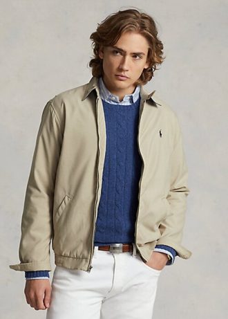 Khakifarbene Bi-Swing-Jacken von Ralph Lauren für Herren Khakifarbene Bi-Swing-Jacken von Ralph Lauren für Herren