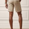 Khakifarbene, maßgeschneiderte Stretch-Chino-Shorts von Ralph Lauren für Herren Khakifarbene, maßgeschneiderte Stretch-Chino-Shorts von Ralph Lauren für Herren