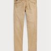 Khakifarbene Ralph Lauren Sullivan Slim Stretch-Jeans für Herren Khakifarbene Ralph Lauren Sullivan Slim Stretch-Jeans für Herren