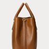 Lauren Tan Damen Ralph Lauren Leder Kleine Marcy Satchel Taschen Lauren Tan Damen Ralph Lauren Leder Kleine Marcy Satchel Taschen