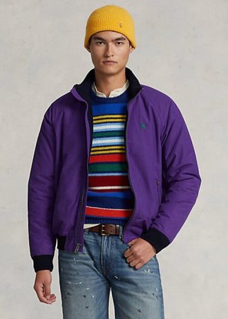 Lila Ralph Lauren Raglanärmeljacken für Herren