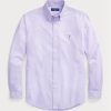 Lila Ralph Lauren Slim Fit Oxford-Hemden für Herren Lila Ralph Lauren Slim Fit Oxford-Hemden für Herren