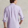 Lila Ralph Lauren Slim Fit Oxford-Hemden für Herren Lila Ralph Lauren Slim Fit Oxford-Hemden für Herren