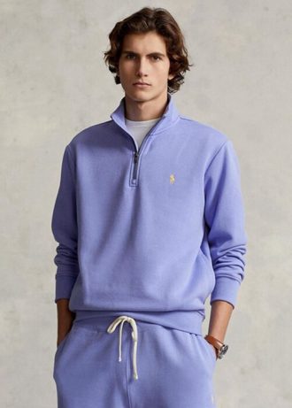 Lila Ralph Lauren The Rl Fleece-Sweatshirt für Herren