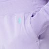 Lilafarbene Ralph Lauren Jogginghose mit weitem Bein für Damen