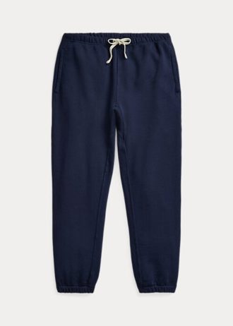 Marineblaue Fleece-Jogginghose für Damen von Ralph Lauren