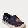 Marineblaue Herren Ralph Lauren Cevio Crest Gestreifte Freizeitschuhe Marineblaue Herren Ralph Lauren Cevio Crest Gestreifte Freizeitschuhe