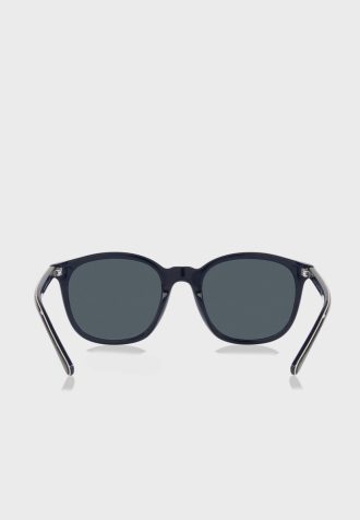 Marineblaue Herren-Wayfarer-Sonnenbrille Ralph Lauren 0Ph4188