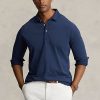 Marineblaue Poloshirts aus Jersey von Ralph Lauren für Herren