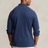 Marineblaue Poloshirts aus Jersey von Ralph Lauren für Herren