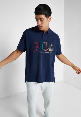 Marineblaue Poloshirts mit Ralph Lauren-Logo für Herren