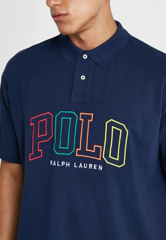 Marineblaue Poloshirts mit Ralph Lauren-Logo für Herren Marineblaue Poloshirts mit Ralph Lauren-Logo für Herren