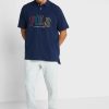 Marineblaue Poloshirts mit Ralph Lauren-Logo für Herren Marineblaue Poloshirts mit Ralph Lauren-Logo für Herren