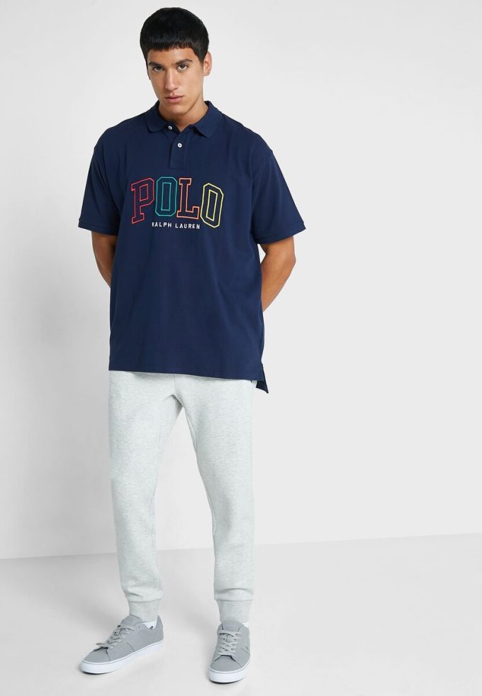 Marineblaue Poloshirts mit Ralph Lauren-Logo für Herren Marineblaue Poloshirts mit Ralph Lauren-Logo für Herren