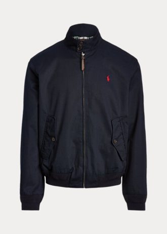 Marineblaue Ralph Lauren Baumwoll-Twill-Jacken für Herren