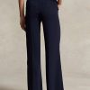 Marineblaue Ralph Lauren Cady-Hose mit weitem Bein für Damen Marineblaue Ralph Lauren Cady-Hose mit weitem Bein für Damen