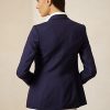 Marineblaue Ralph Lauren Camden Wollkreppjacken für Damen Marineblaue Ralph Lauren Camden Wollkreppjacken für Damen