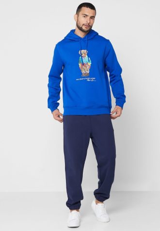 Marineblaue Ralph Lauren Essential Jogginghose für Herren