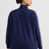 Marineblaue Ralph Lauren French Terry-Jacken mit durchgehendem Reißverschluss für Damen Marineblaue Ralph Lauren French Terry-Jacken mit durchgehendem Reißverschluss für Damen