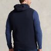 Marineblaue Ralph Lauren Hybrid-Kapuzenweste für Herren Marineblaue Ralph Lauren Hybrid-Kapuzenweste für Herren