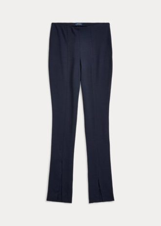 marineblaue ralph lauren leggings aus stretch wollmischung twill fr damen 2 330x462 - Marineblaue Ralph Lauren Leggings aus Stretch-Wollmischung-Twill f&uuml;r Damen