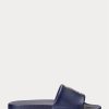 Marineblaue Ralph Lauren Polo Bear Hausschuhe für Herren Marineblaue Ralph Lauren Polo Bear Hausschuhe für Herren