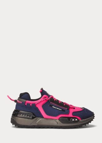 Marineblaue Ralph Lauren PS200 Sneakers für Herren