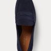 Marineblaue Ralph Lauren Reynold Wildleder-Fahrer-Freizeitschuhe für Herren