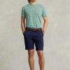 Marineblaue Ralph Lauren Tailored Fit Stretch-Twill-Shorts für Herren Marineblaue Ralph Lauren Tailored Fit Stretch-Twill-Shorts für Herren