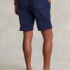 Marineblaue Ralph Lauren Terry-Shorts mit Kordelzug für Herren Marineblaue Ralph Lauren Terry-Shorts mit Kordelzug für Herren