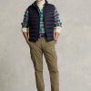Marineblaue Ralph Lauren The Packable Gilet Weste für Herren