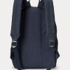 Marineblaue Rucksäcke aus Canvas mit Pferdemotiv von Ralph Lauren für Herren Marineblaue Rucksäcke aus Canvas mit Pferdemotiv von Ralph Lauren für Herren