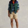 Marineblaue wasserabweisende Daunenweste im Westernstil von Ralph Lauren für Herren Marineblaue wasserabweisende Daunenweste im Westernstil von Ralph Lauren für Herren