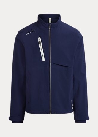 Marineblaue wasserdichte Jacken von Ralph Lauren für Herren