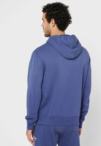 Marineblauer Ralph Lauren Essential Hoodie für Herren