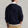 Marineblauer Ralph Lauren Pullover mit Kapuze aus strukturierter Baumwolle für Herren Marineblauer Ralph Lauren Pullover mit Kapuze aus strukturierter Baumwolle für Herren