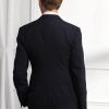 Marineblauer Smokingblazer „Gregory Barathea“ von Ralph Lauren für Herren Marineblauer Smokingblazer „Gregory Barathea“ von Ralph Lauren für Herren