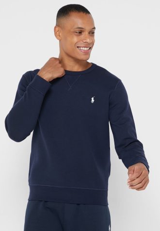 Marineblaues Ralph Lauren Essential Sweatshirt für Herren