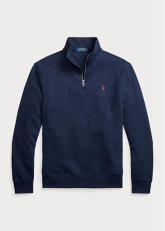 Marineblaues Ralph Lauren The Rl Fleece-Sweatshirt für Herren