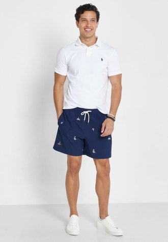 Mehrfarbige bedruckte Shorts von Ralph Lauren für Herren