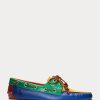 Mehrfarbige Freizeitschuhe aus Leder im Color-Blocking-Stil für Herren von Ralph Lauren Merton Mehrfarbige Freizeitschuhe aus Leder im Color-Blocking-Stil für Herren von Ralph Lauren Merton